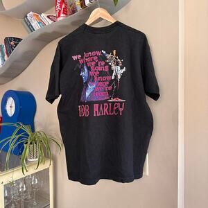 Vintage Bob Marley Reggae Rap Tee Shirt